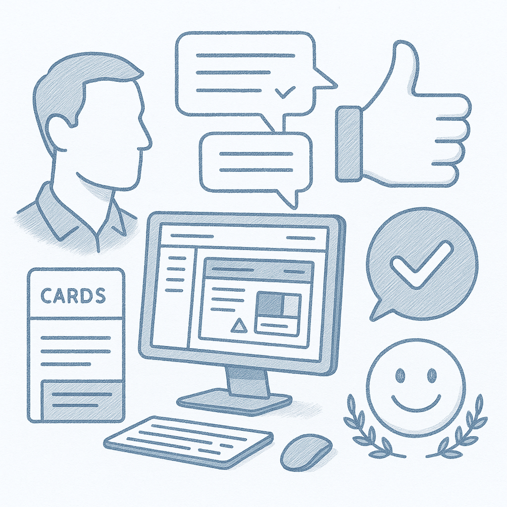 A screen sampling the UI design from Circadian Risk